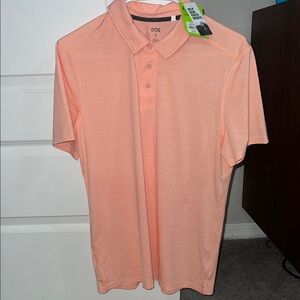 NWT DSG Orange Polo Shirt Classic Fit